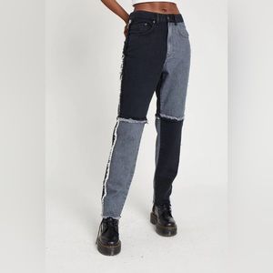 The Ragged Priest Equilibrium Patchwork Jeans